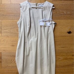 Calvin Klein Beige Striped dress